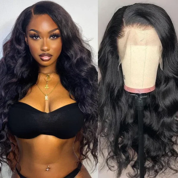 13x4 body wave transparent wig (10)