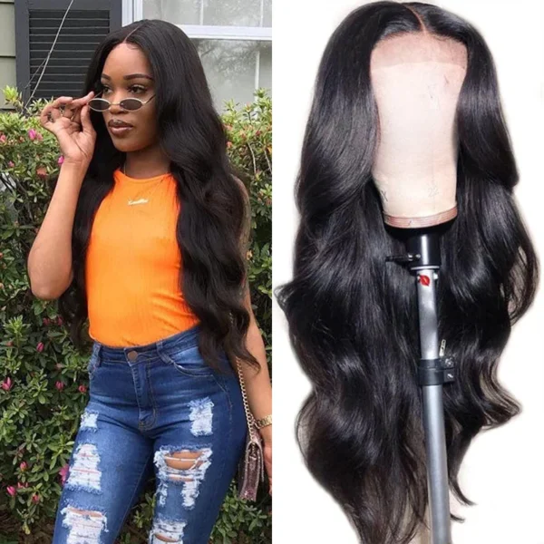 13x4 body wave transparent wig (3)