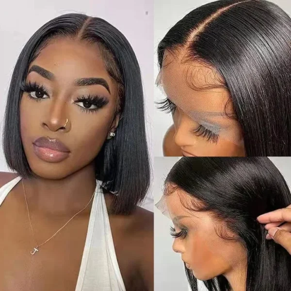 5x5 HD Lace Frontal bob wig (1)