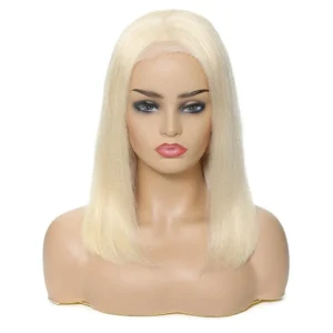 Intime Short Straight Bob Wig in 613 Blonde 13x4 Lace Front