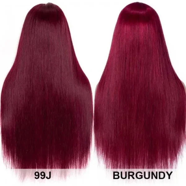 99J Burgundy Long Straight wig (5)