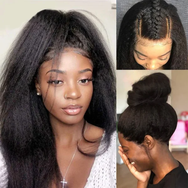 HD Lace kinky straight wig (4)