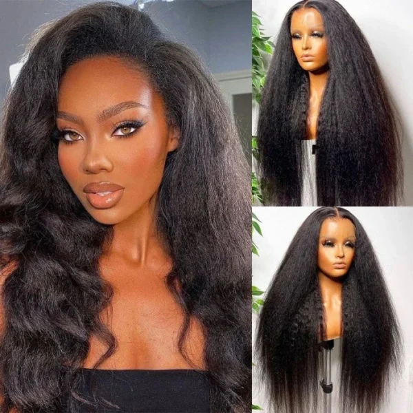 HD Lace kinky straight wig (6)