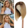 Honey Blonde bob wig (1)