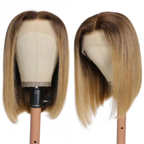 Honey Blonde bob wig (7)