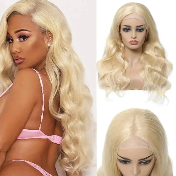 Intime 613 Blonde Body Wave Human Hair Lace Front Wig Pre Plucked (7)