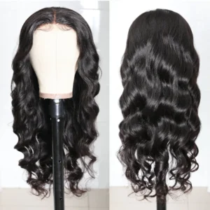 Intime Body Wave Human Hair 5x5 Pre-Cut HD Lace Wear and Go Glueless Wigs