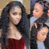 Intime Classic Deep Wave Swiss Lace Wig Pre Plucked with Baby Hair (3)