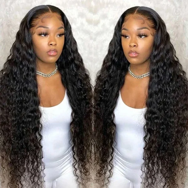 Intime Deep Wave Glueless Wig with Skin Melt 13x4 HD Lace Front (5)