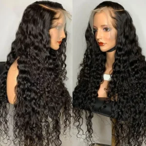 Intime Deep Wave Glueless Wig with Skin Melt 13x4 HD Lace Front