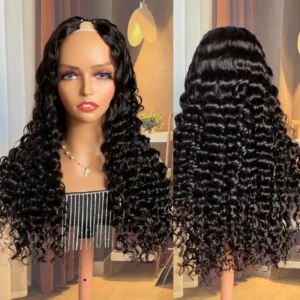 Intime Deep Wave V Part Wig Human Hair No Leave Out Beginner Friendly