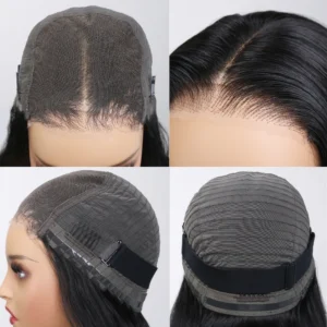 Intime Glueless Body Wave Human Hair Wigs with 5x5 HD Transparent Lace