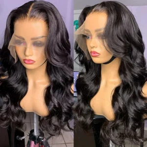 Intime High-Quality Human Hair Wigs Body Wave 13x4 HD Lace Front Glueless with Baby Hair