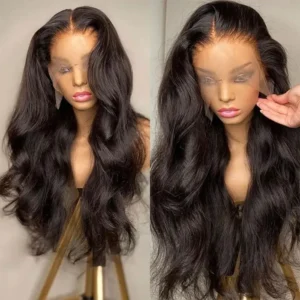 Intime High-Quality Human Hair Wigs Body Wave 13x4 HD Lace Front Glueless with Baby Hair