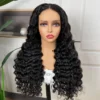 Intime Premium Deep Wave Human Hair Wig Glueless 5x5 HD Lace Closure Natural Look (7)