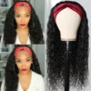Intime Water Wave Glueless Headband Wig Human Hair Natural Color (4)
