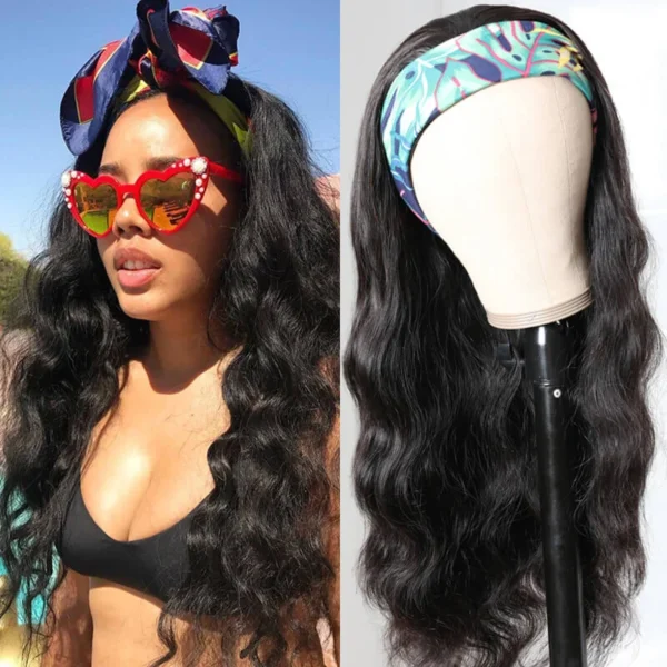 Intime Wear & Go Body Wave Headband Wig Glueless Human Hair Zero Skill Needed (9)