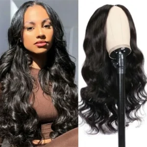 Intime Glueless Body Wave V Part Wig No Leave Out New Upgrade