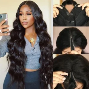 Intime Glueless Body Wave V Part Wig No Leave Out New Upgrade