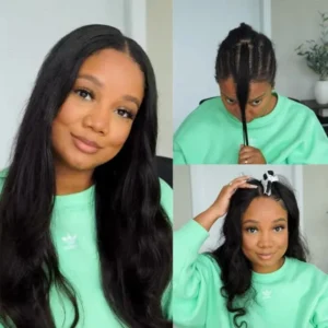 Intime Glueless Body Wave V Part Wig No Leave Out New Upgrade