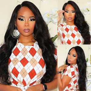 Intime Glueless Body Wave V Part Wig No Leave Out New Upgrade