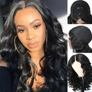 Intime Glueless Body Wave V Part Wig No Leave Out New Upgrade