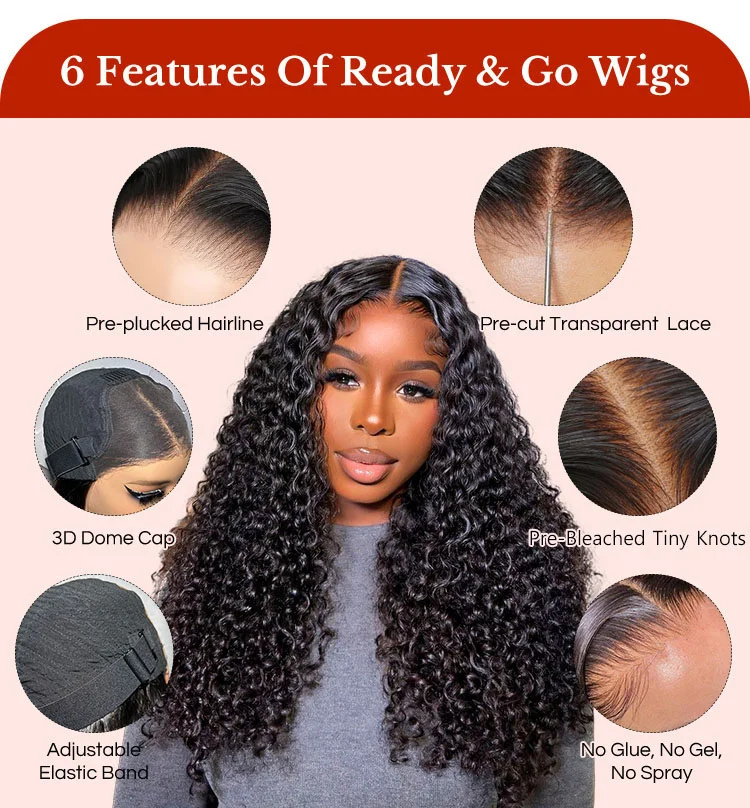 intime curly wear and go wigs detail 1